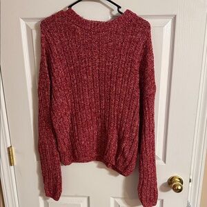 Universal Thread Maroon Knit Sweater